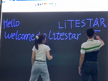 Litestar يعمل باللمس P1.9 GOB التفاعلي لجدار فيديو LED